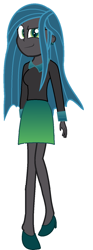 Size: 568x1534 | Tagged: safe, artist:psi218, queen chrysalis, equestria girls, equestria girls-ified, humanized, simple background, solo, white background