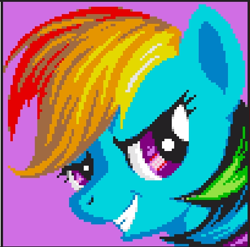 Size: 409x404 | Tagged: safe, derpibooru import, rainbow dash, pegasus, pony, pixel art, pixelcanvas