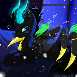 Size: 2000x2000 | Tagged: safe, artist:dogihotdogi, oc, oc only, oc:raphi, pony, night, romantic