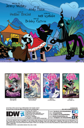 Size: 670x1019 | Tagged: safe, artist:andypriceart, idw, king sombra, queen chrysalis, radiant hope, changeling, changeling queen, pony, umbrum, unicorn, siege of the crystal empire, spoiler:comic, spoiler:comic36, female, male, mare, official comic, preview, stallion