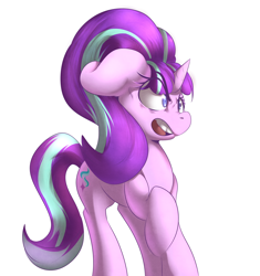 Size: 1600x1703 | Tagged: safe, artist:sourspot, starlight glimmer, pony, unicorn, angry, female, mare, solo