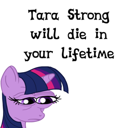 Size: 800x800 | Tagged: safe, derpibooru import, twilight sparkle, background pony strikes again, captain obvious, feels bad man, pepe the frog, tara strong, text