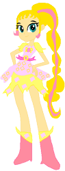 Size: 218x572 | Tagged: safe, artist:sunsetshimmermaho, sunset shimmer, equestria girls, magical girl, shimmering light, solo