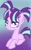 Size: 690x1119 | Tagged: safe, artist:velvet orchid, starlight glimmer, pony, unicorn, the cutie re-mark, cute, filly, filly starlight glimmer, solo, wow, younger