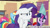 Size: 960x540 | Tagged: safe, derpibooru import, screencap, applejack, fluttershy, pinkie pie, rainbow dash, rarity, twilight sparkle, twilight sparkle (alicorn), alicorn, earth pony, pegasus, pony, unicorn, rarity takes manehattan, breaking the fourth wall, female, looking at you, mane six, mare