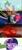 Size: 481x1101 | Tagged: safe, derpibooru import, screencap, spike, twilight sparkle, dragon, secret of my excess, crying, dragon slave, lina inverse, slayers, spikezilla