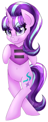 Size: 1479x3697 | Tagged: safe, artist:partylikeanartist, starlight glimmer, pony, unicorn, spoiler:s05, belly button, body pillow, body pillow design, simple background, solo, transparent background