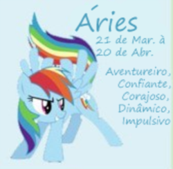 Size: 336x328 | Tagged: safe, derpibooru import, rainbow dash, pegasus, pony, aries, portuguese