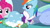 Size: 300x168 | Tagged: safe, derpibooru import, screencap, pinkie pie, rainbow dash, tank, earth pony, pegasus, pony, tanks for the memories, bathrobe, clothes, dashie slippers, sad, slippers, tank slippers