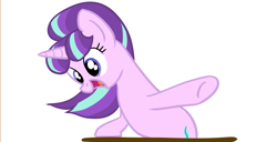 Size: 749x382 | Tagged: safe, artist:paking pie, starlight glimmer, pony, unicorn, cute, happy, solo