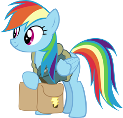 Size: 4302x4143 | Tagged: safe, artist:frownfactory, derpibooru import, rainbow dash, pegasus, pony, top bolt, .svg available, absurd resolution, clothes, female, jacket, simple background, solo, svg, transparent background, vector