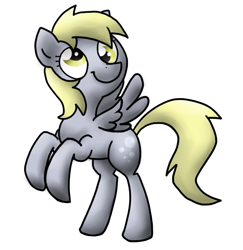 Size: 721x742 | Tagged: safe, artist:ufocookiez, derpy hooves, pegasus, pony, female, mare, solo