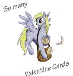 Size: 1293x1351 | Tagged: safe, artist:koeks-bienchen, derpy hooves, pegasus, pony, female, mare, solo