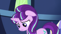 Size: 1920x1080 | Tagged: safe, screencap, starlight glimmer, pony, unicorn, the cutie re-mark, frown, s5 starlight, sad, sad face, sadlight glimmer, solo