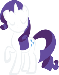 Size: 7938x10061 | Tagged: safe, artist:up1ter, rarity, pony, unicorn, absurd resolution, cutie mark, eyes closed, female, hooves, horn, lineart, mare, raised hoof, simple background, solo, transparent background, vector