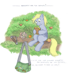 Size: 850x950 | Tagged: safe, artist:onkelscrut, derpy hooves, pegasus, pony, crossover, female, mare, solo