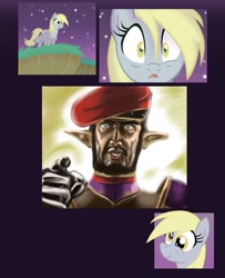 Size: 749x922 | Tagged: safe, artist:equestria-prevails, derpy hooves, pegasus, pony, crossover, discovery meme, exploitable meme, female, final fantasy, final fantasy xi, mare, meme