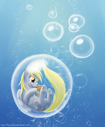 Size: 1500x1800 | Tagged: safe, artist:fujinohana, derpy hooves, pegasus, pony, female, mare, muffin, solo