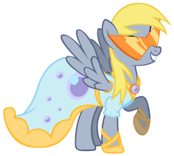 Size: 7675x6870 | Tagged: safe, artist:kres0185, derpy hooves, pegasus, pony, absurd resolution, clothes, dress, female, mare, picture perfect pony, simple background, transparent background, vector