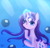 Size: 876x849 | Tagged: safe, artist:pklove-chan, rarity, pony, unicorn, g4, magic, solo, underwater