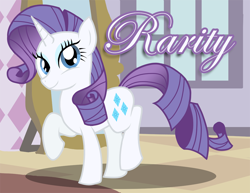 Size: 1100x850 | Tagged: safe, artist:xain-russell, rarity, pony, unicorn, female, horn, mare, solo, white coat