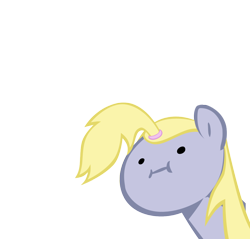 Size: 908x869 | Tagged: safe, artist:the guy that does reaction face vectors, derpy hooves, pegasus, pony, alternate hairstyle, female, mare, reaction image, simple background, transparent background, vector, wut face