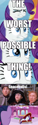 Size: 1068x3500 | Tagged: safe, rarity, pony, unicorn, colonel sandurz, dark helmet, fainting couch, female, impact font, mare, marshmelodrama, meme, president skroob, spaceballs the tag, the worst possible thing