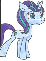 Size: 491x661 | Tagged: safe, artist:cmara, starlight glimmer, pony, unicorn, female, mare, solo, traditional art