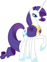 Size: 900x1172 | Tagged: safe, artist:multiversecafe, rarity, pony, unicorn, alternate body style, element of generosity, older, simple background, solo, transparent background, vector