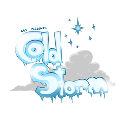 Size: 700x700 | Tagged: safe, artist:cold-blooded-twilight, comic:cold storm, cloud, coming soon, ice, no pony, stars