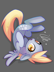 Size: 400x534 | Tagged: dead source, safe, artist:sambragg, derpy hooves, pegasus, pony, dizzy, female, mare