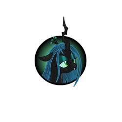 Size: 1200x1200 | Tagged: safe, artist:lakword, queen chrysalis, changeling, changeling queen, simple background, solo, transparent background