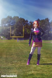 Size: 1365x2048 | Tagged: safe, artist:littlemissbloo, sunset shimmer, human, equestria girls, cosplay, irl, irl human, photo