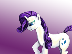 Size: 1200x900 | Tagged: safe, artist:lahiur, rarity, pony, unicorn, crying, female, horn, mare, sad, solo