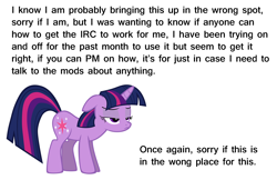 Size: 2000x1292 | Tagged: safe, derpibooru import, twilight sparkle, derpibooru, meta, question, text