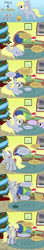 Size: 1000x5618 | Tagged: safe, artist:daviez20, derpy hooves, dinky hooves, pegasus, pony, comic, female, mare, monocle