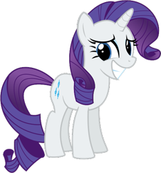 Size: 479x513 | Tagged: safe, artist:violetclm, rarity, pony, unicorn, female, mare, simple background, smiling, solo, standing, transparent background