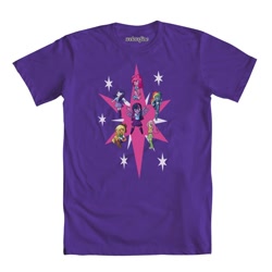 Size: 1000x1000 | Tagged: safe, derpibooru import, applejack, fluttershy, pinkie pie, rainbow dash, rarity, twilight sparkle, equestria girls, clothes, cutie mark, mane six, t-shirt, welovefine