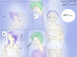 Size: 1600x1200 | Tagged: safe, artist:kopalix, rarity, spike, female, humanized, male, shipping, sparity, straight