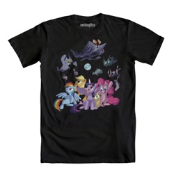 Size: 1000x1000 | Tagged: safe, derpibooru import, applejack, fluttershy, pinkie pie, rainbow dash, rarity, twilight sparkle, twilight sparkle (alicorn), alicorn, earth pony, pegasus, pony, unicorn, clothes, female, mane six, mare, official, shirt, welovefine