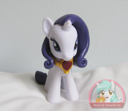 Size: 561x486 | Tagged: safe, artist:amandkyo-su, rarity, brushable, fire ruby, irl, photo, toy