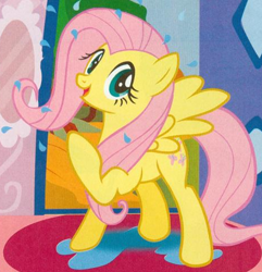 Size: 465x483 | Tagged: safe, fluttershy, pegasus, pony, anatomically incorrect, broken leg, have fun with the ponies, incorrect leg anatomy, norway, quality