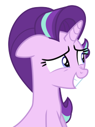 Size: 3500x4653 | Tagged: safe, artist:masem, starlight glimmer, pony, unicorn, the crystalling, .ai available, absurd resolution, simple background, smiling, solo, transparent background, vector, worried