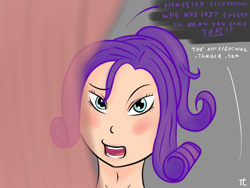 Size: 1024x768 | Tagged: safe, artist:thexiiilightning, fluttershy, rarity, female, humanized, purple hair, solo