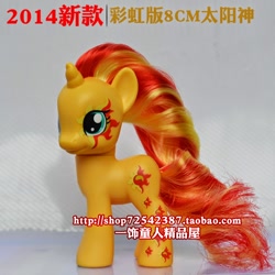 Size: 750x750 | Tagged: safe, sunset shimmer, pony, unicorn, brushable, name translation, official, rainbow power, solo, takara tomy, taobao, toy