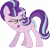 Size: 6565x6317 | Tagged: safe, artist:8-notes, starlight glimmer, pony, unicorn, the cutie re-mark, .svg available, absurd resolution, adobe illustrator, eyes closed, open mouth, simple background, solo, transparent background, vector