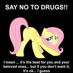 Size: 794x794 | Tagged: safe, fluttershy, pegasus, pony, flutterbutt, flutterplot, plot, winners don't use drugs