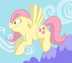 Size: 800x704 | Tagged: safe, artist:spainfischer, fluttershy, pegasus, pony, female, flying, mare, solo