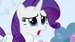 Size: 300x169 | Tagged: safe, edit, edited screencap, screencap, rarity, pony, unicorn, lesson zero, animated, close-up, drama queen, eyes closed, faint, fainting couch, floppy ears, gritted teeth, hub logo, levitation, magic, marshmelodrama, on back, open mouth, reaction image, solo, telekinesis, the worst possible thing, wide eyes
