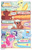 Size: 896x1384 | Tagged: safe, artist:carla speed mcneil, derpibooru import, idw, fluttershy, pinkie pie, rainbow dash, rarity, spike, twilight sparkle, twilight sparkle (alicorn), alicorn, dragon, earth pony, pegasus, pony, unicorn, spoiler:comic, spoiler:comicff01, blade sparxx, female, idw advertisement, jpg artifacts, low quality, mare, preview, summer van der hoof, toffee truffle